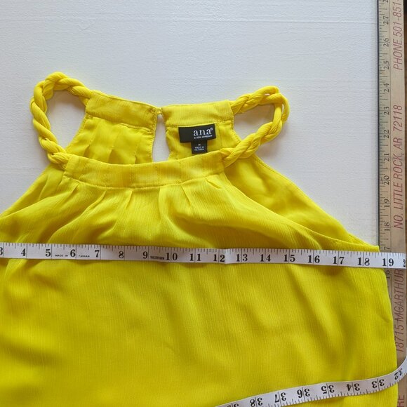 a.n.a. Yellow Size Medium Tunic - Picture 8 of 10